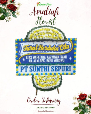 Papan Bunga Duka di Cigantang