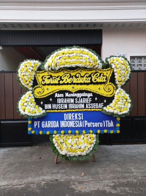 Papan Bunga Duka di Cigantang